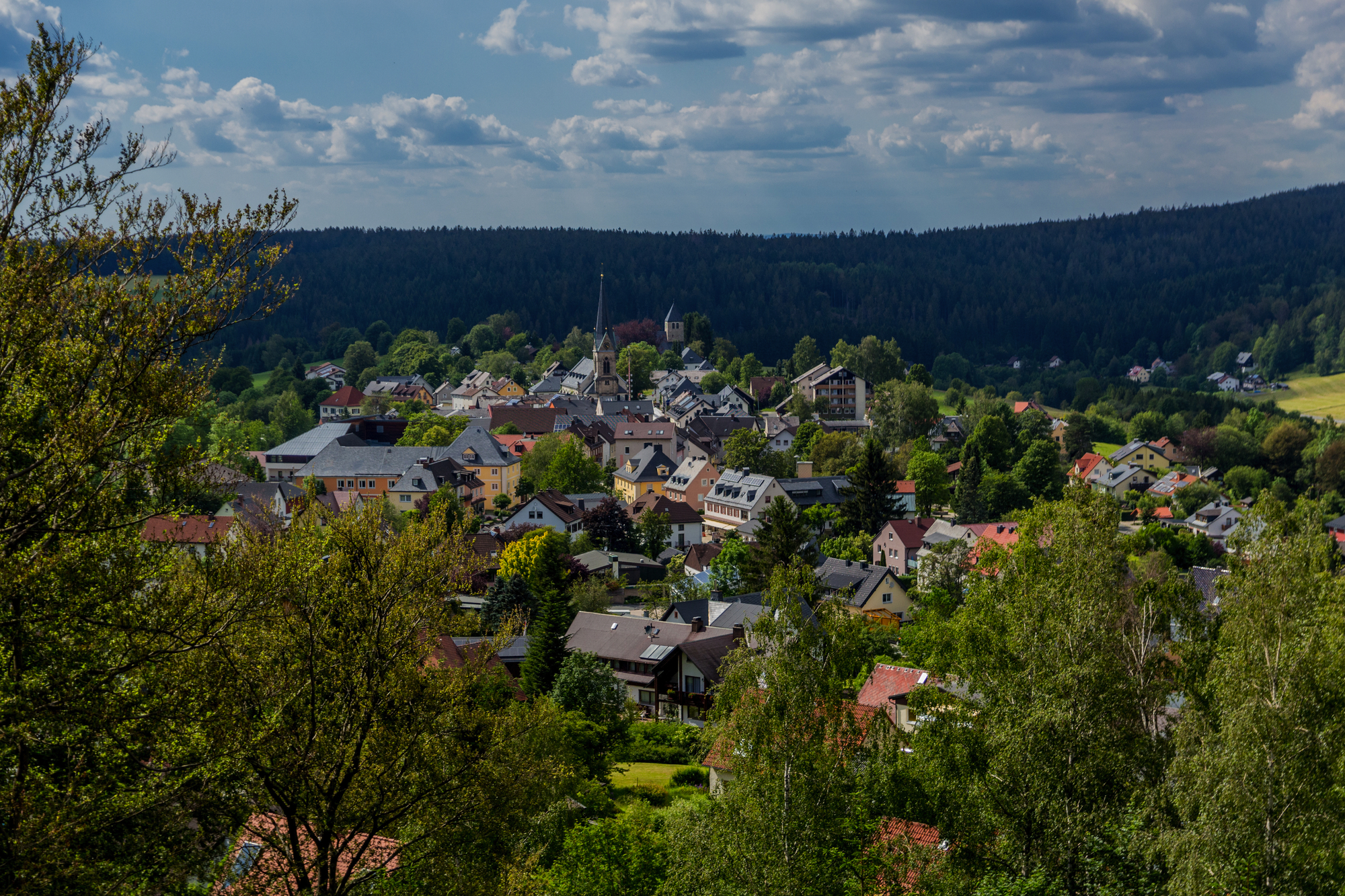 sonniger Ausflug durch das Fichtelgebirge