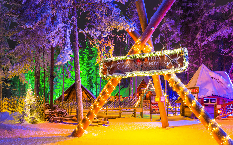 Weihnachtsmanndorf Rovaniemi