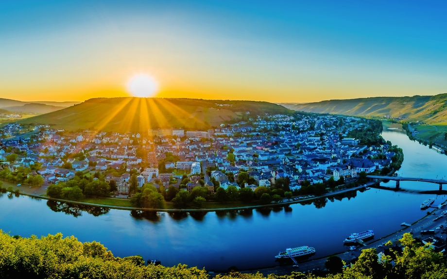 Cochem in Rheinland-Pfalz, Deutschland