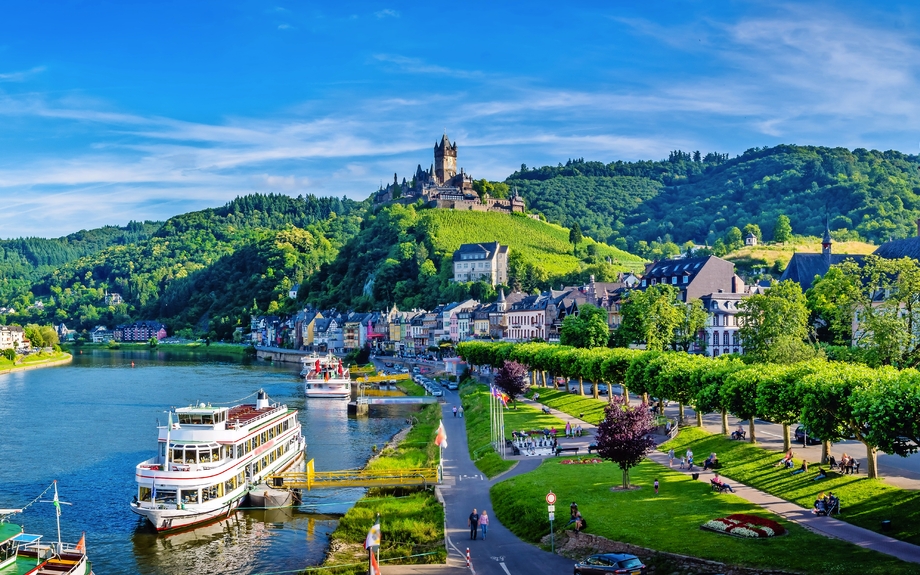 Cochem in Rheinland-Pfalz, Deutschland