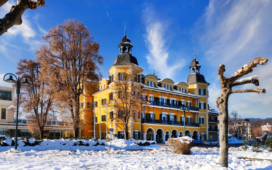 Schlosshotel Velden im Winter