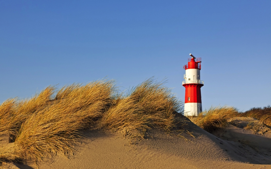 Leuchtturm in den Dünen, Borkum