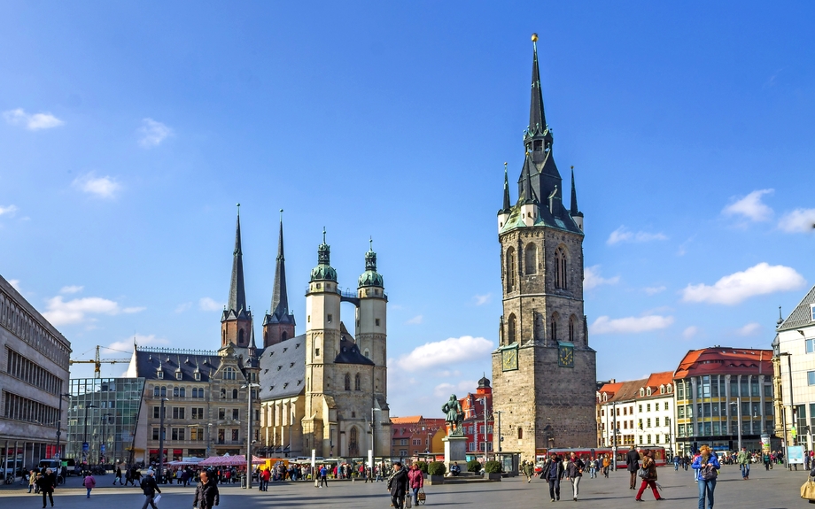 Marktplatz von Halle