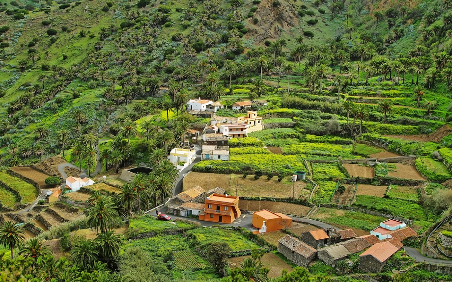 Valle Gran Rey auf La Gomera