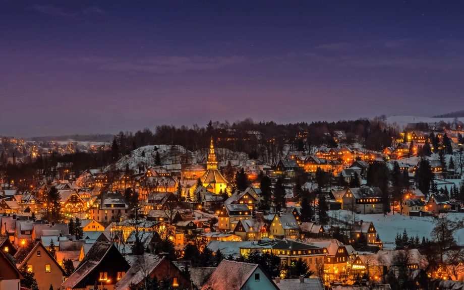 Weihnachten in Seiffen im Erzgebirge