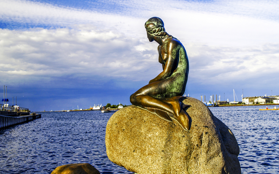 Die kleine Meerjungfrau in Kopenhagen