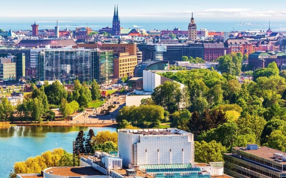 Panorama von Helsinki