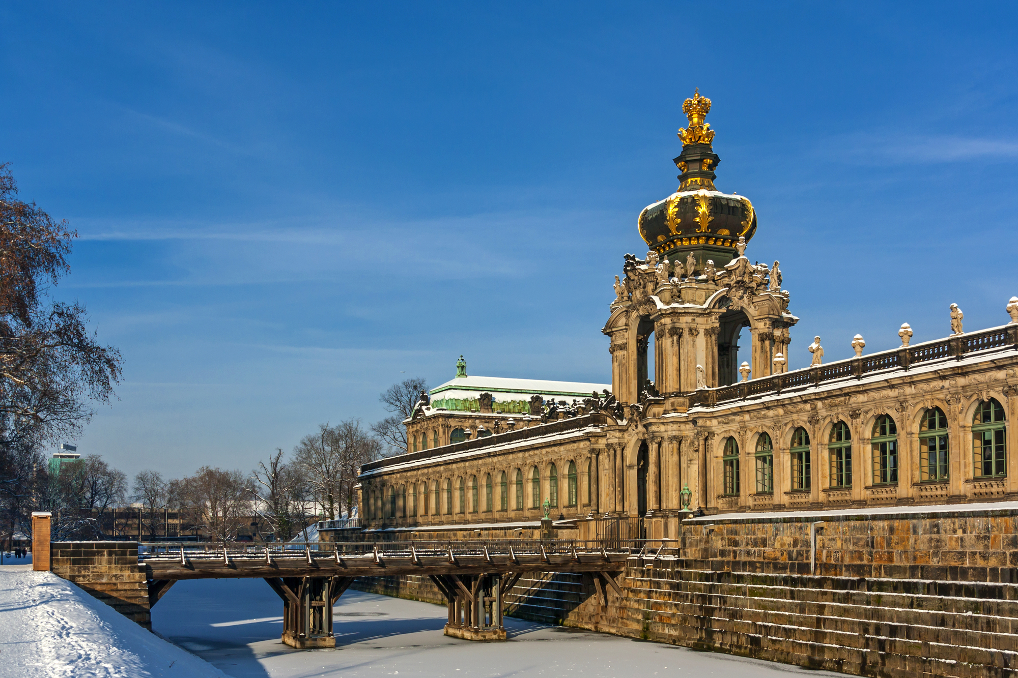 Dresden im Winter