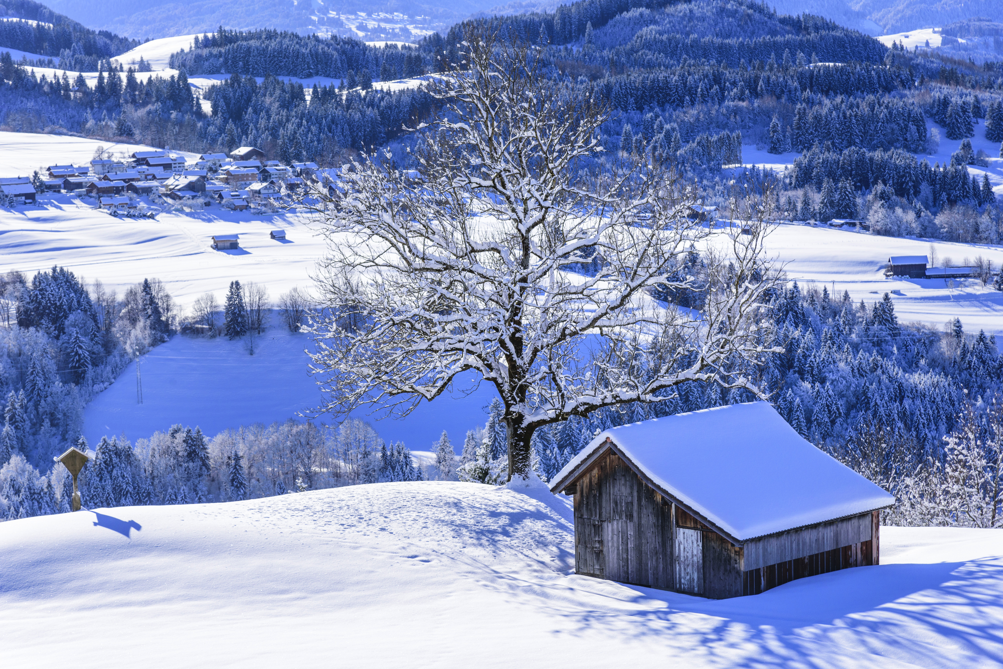 Winterliches Allgäu