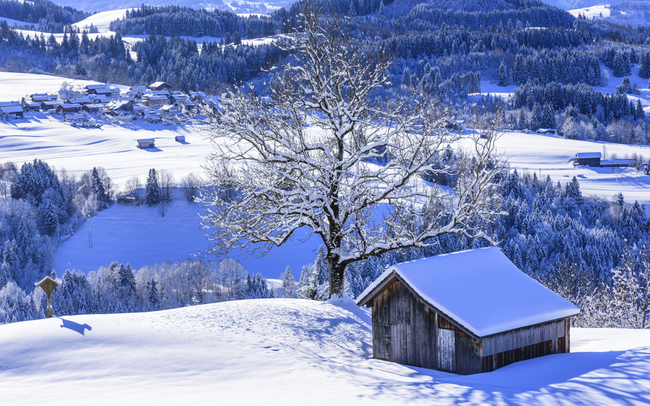 Winterliches Allgäu