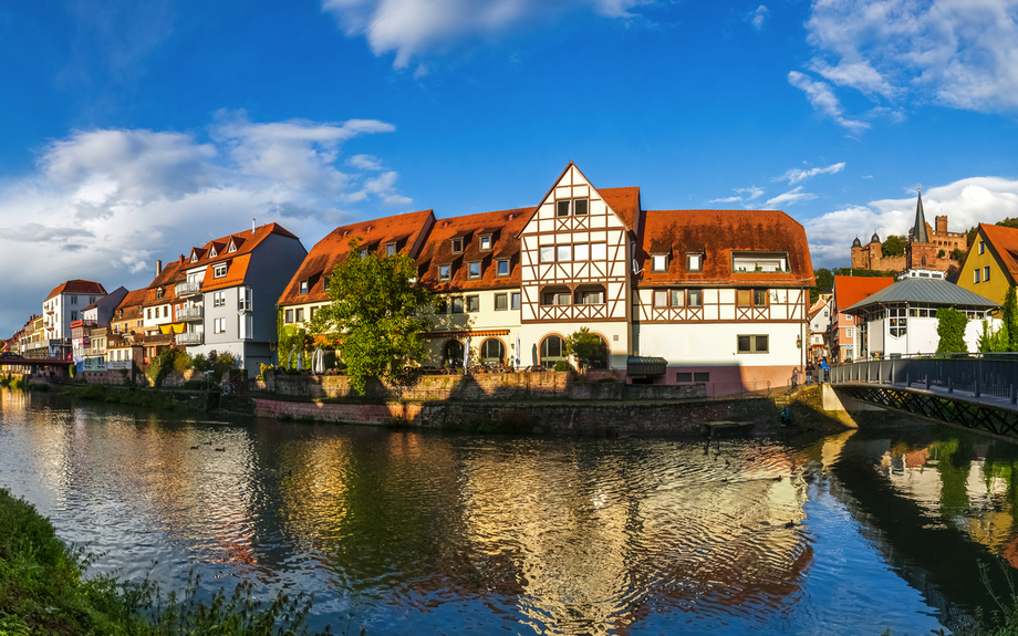 Altstadt von Wertheim, Deutschland