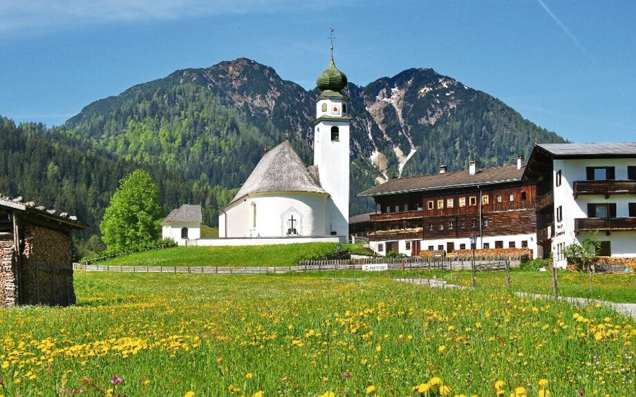 Thierbach in der Wildschönau mit Gratlspitz