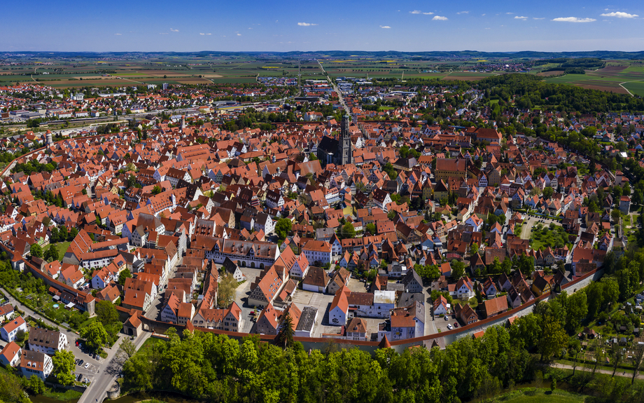 Panorama von Nördlingen