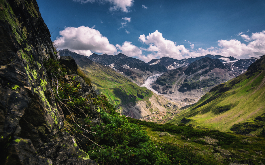 Kaunertaler Gletscher im Sommer