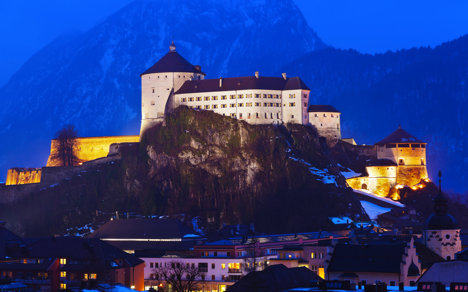 Schloss Kufstein am Inn in Österreich