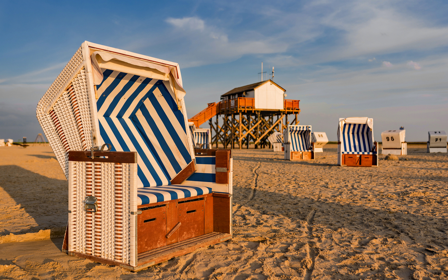 Strandkörbe in St. Peter-Ording