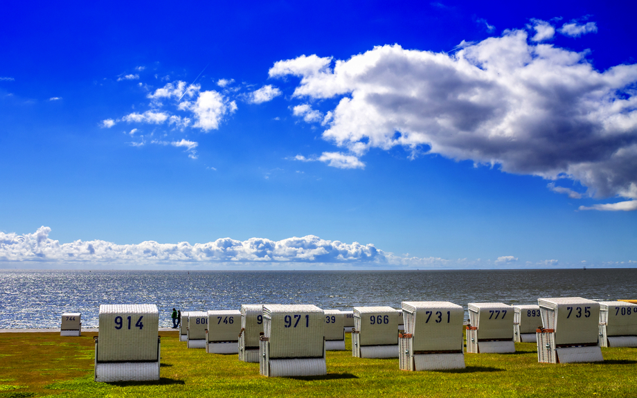 Strand von Büsum