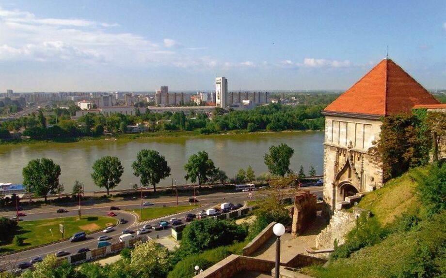 Blick von der Burg Bratislava