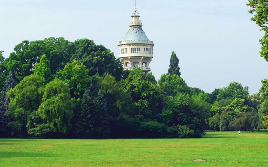 Wasserturm auf der Margareteninsel