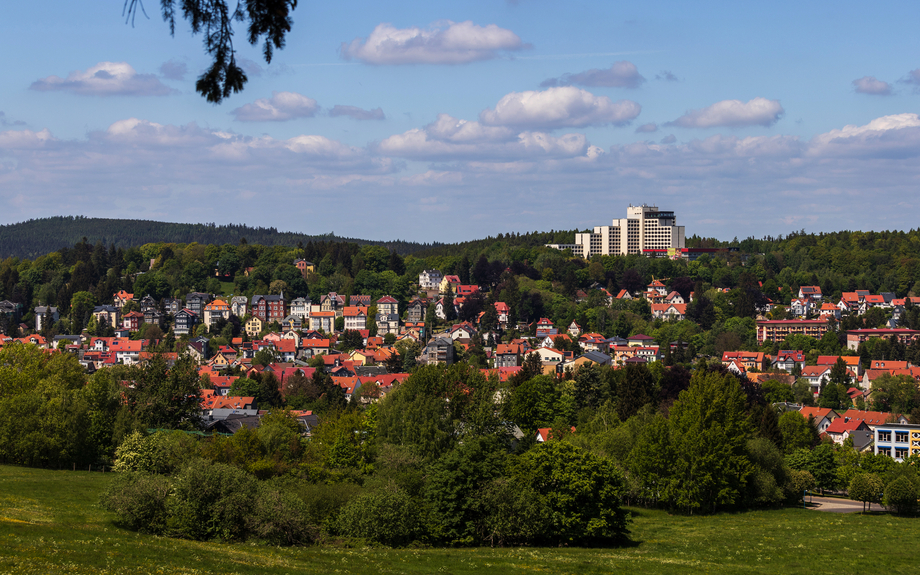 Blick auf Friedrichroda