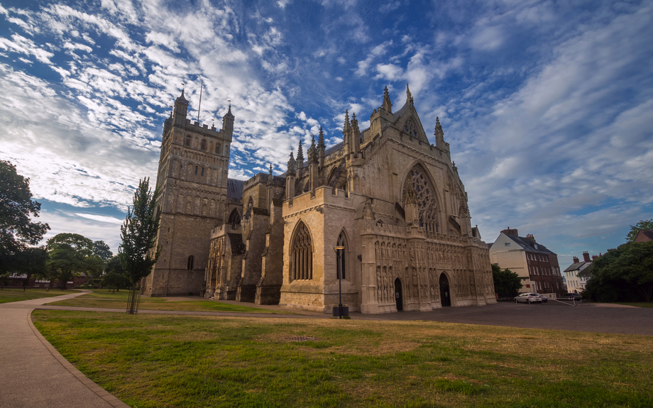 Kathedrale in Exeter