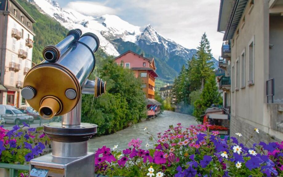 Berge in Chamonix