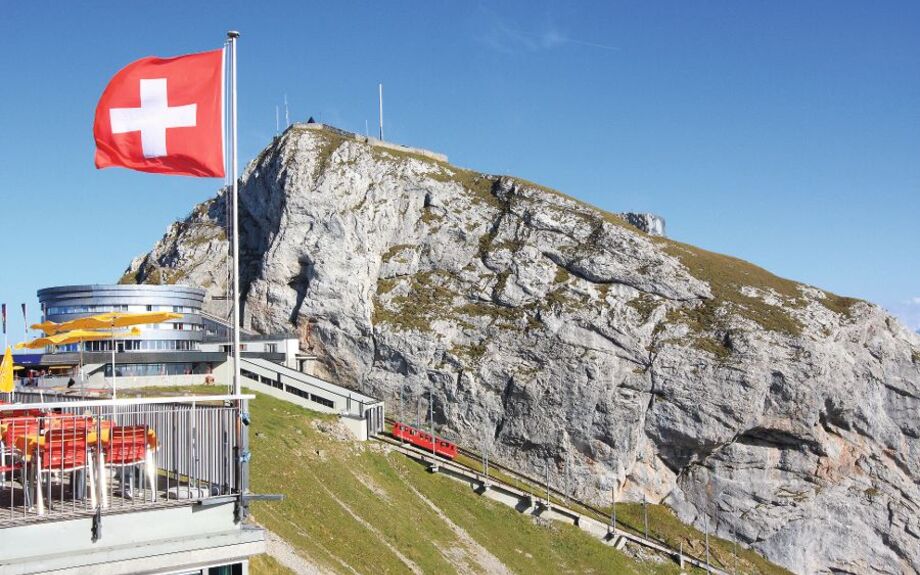 Pilatus - ein Berg in der Nähe von Luzern, Schweiz