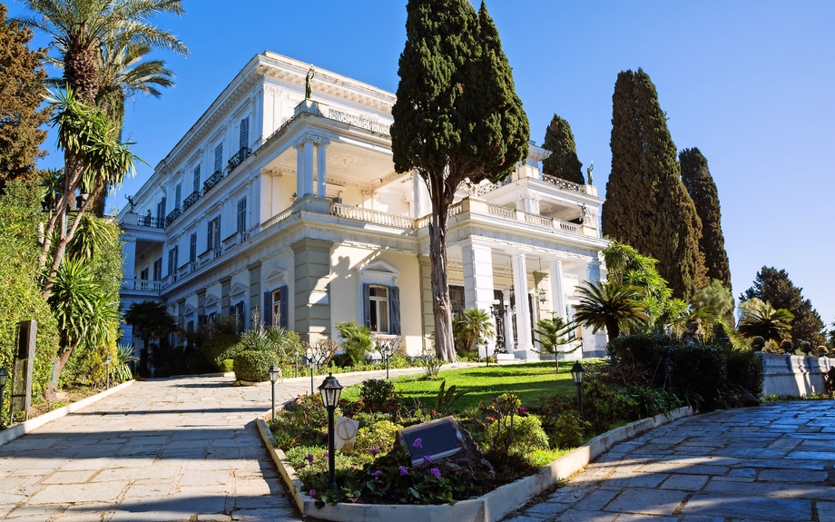 Achilleion Palast auf Korfu