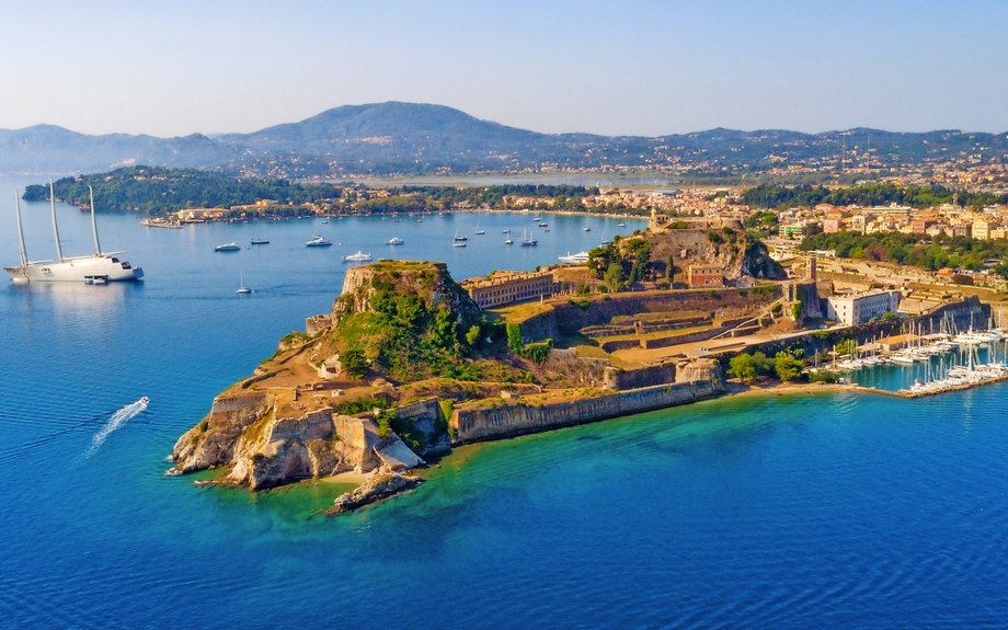 Kerkyra, die Hauptstadt von Korfu