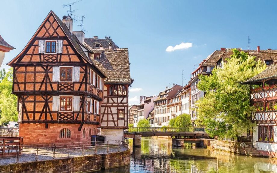 House tanners, Petite France district. Strasbourg, France