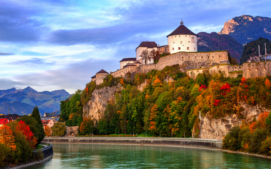 Schloss Kufstein am Inn in Österreich