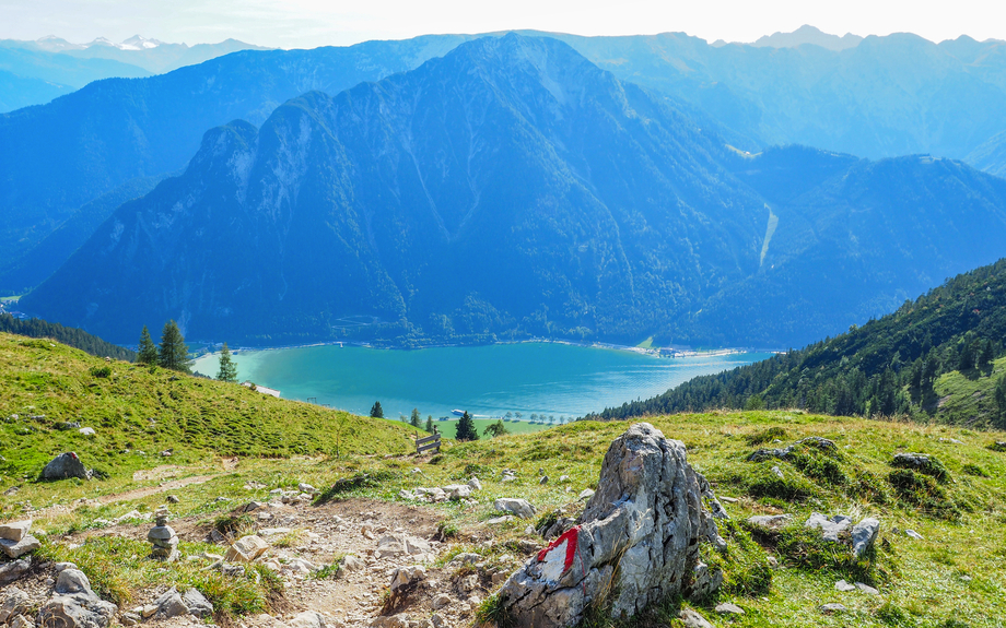 Wandern vom Achensee auf die Seebergspitze