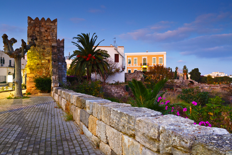 Ausgrabungsgelände Agora in Kos-Stadt