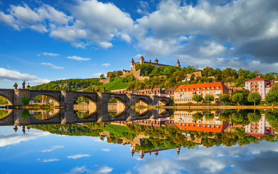 Festung Marienberg oberhalb von Würzburg 