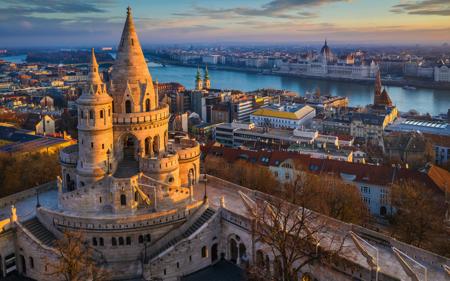 Fischerbastei in Budapest, Ungarn