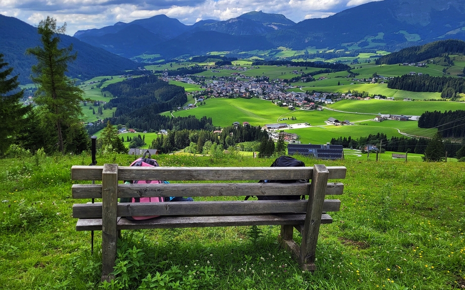 Blick auf Abtenau