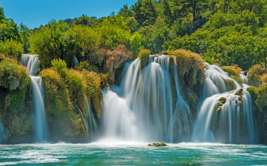 Wunderbarer Wasserfall