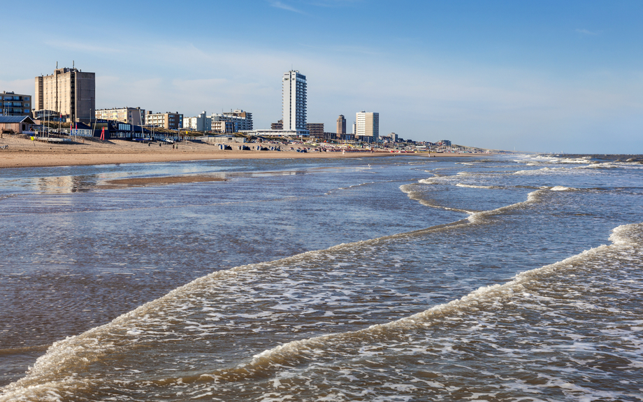 Strand in Zandvoort, Niederlande