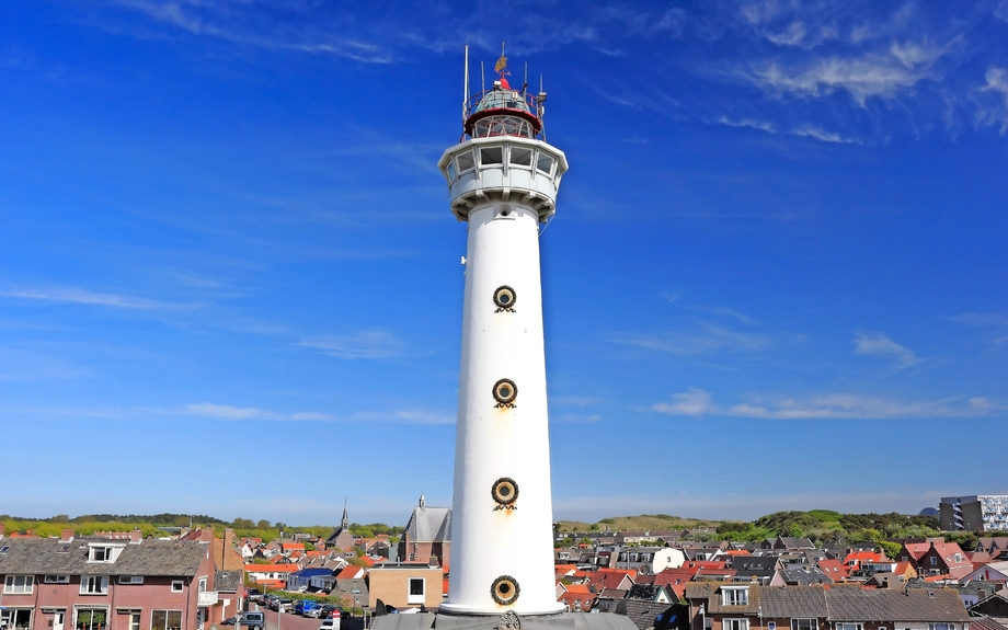 Leuchtturm in Egmond aan Zee