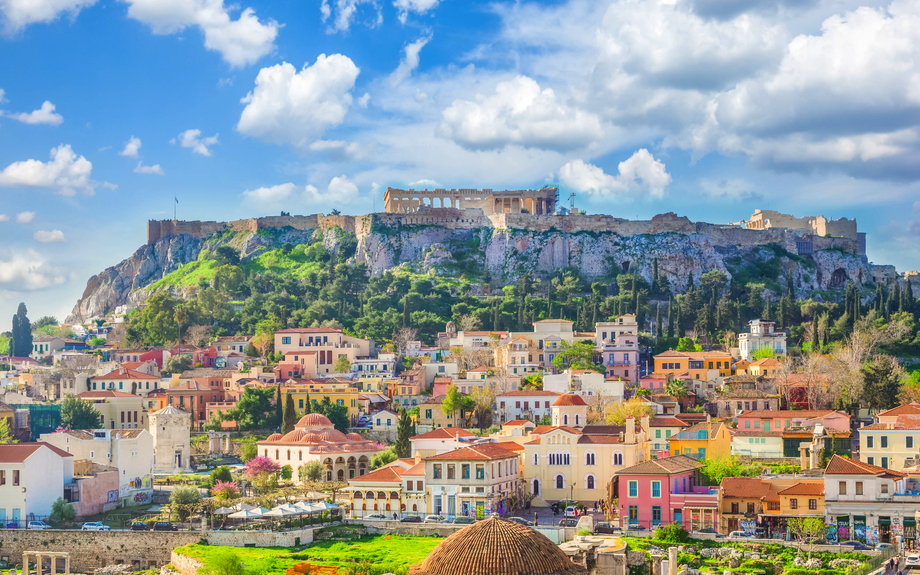 Athen mit Akropolis