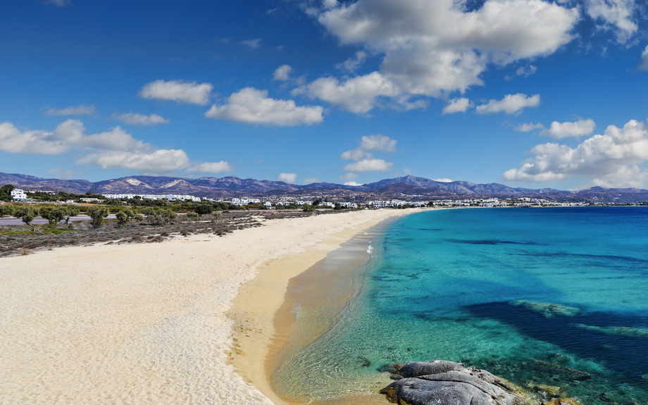 Agios Prokopios auf der griechischen Insel Naxos