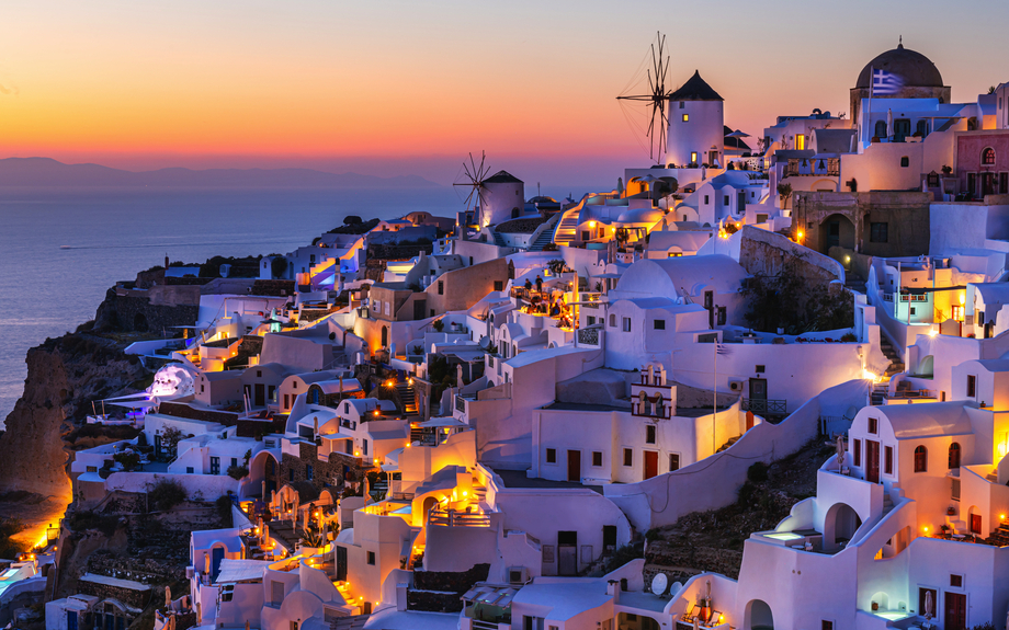 Sonnenuntergang Santorini