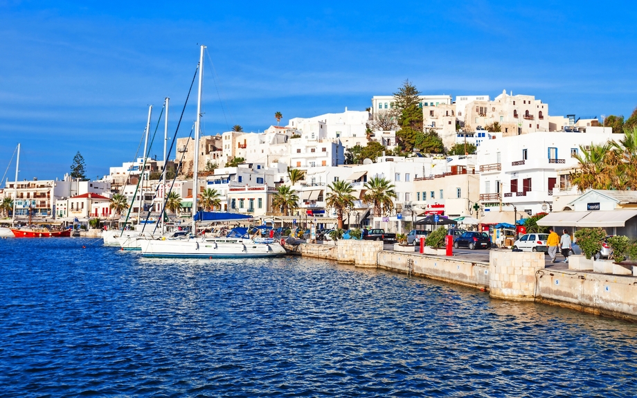 Hafen in Naxos