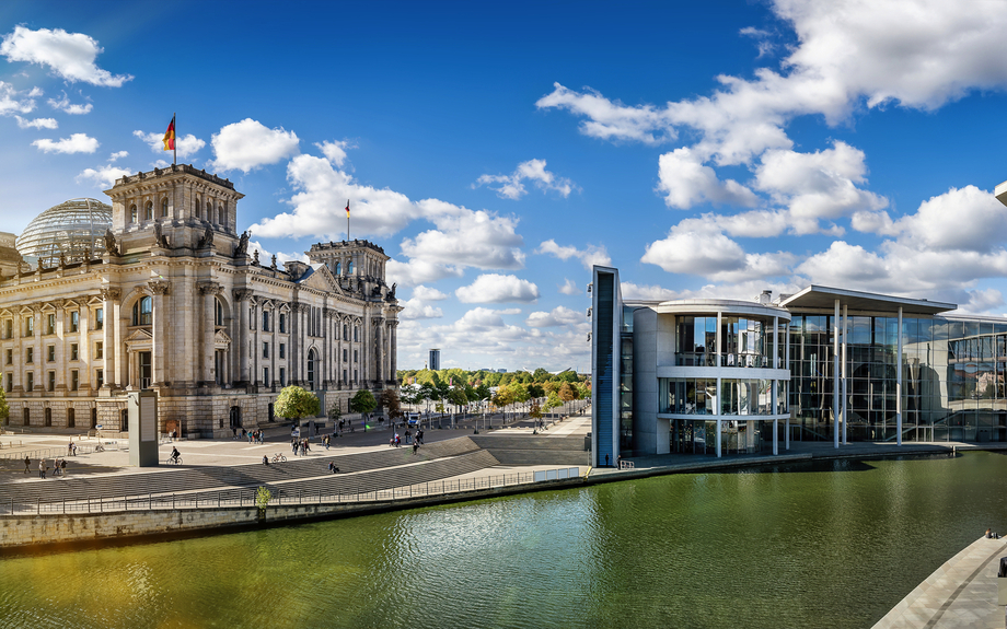 Regierungsviertel in Berlin