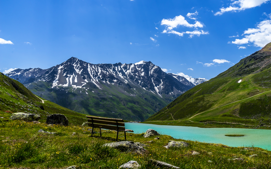 Rifflsee in den Pitztaler Alpen