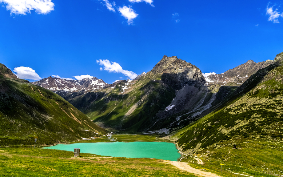 Rifflsee in den Pitztaler Alpen