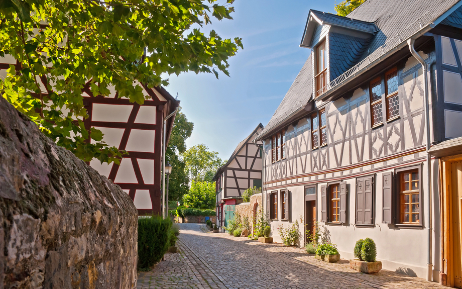 Fachwerkidylle im Rheingau