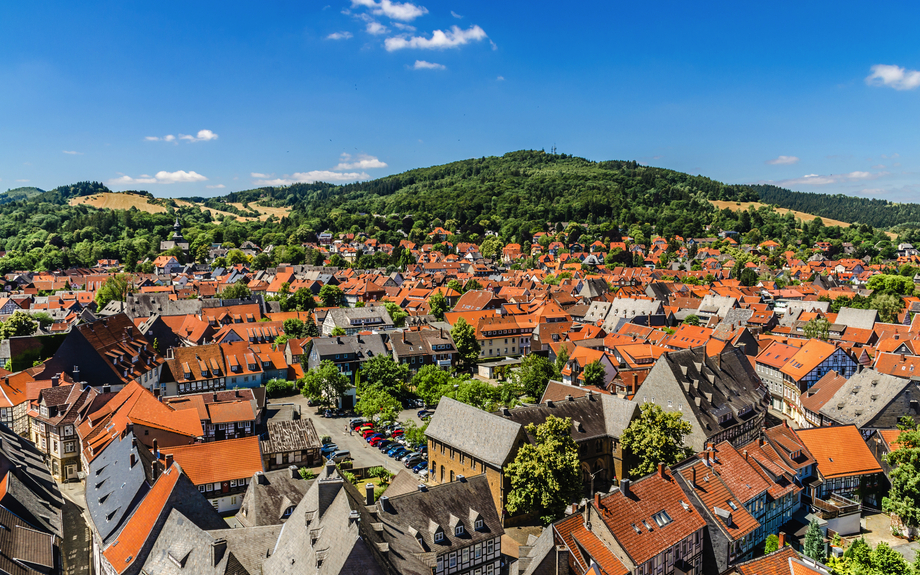 Goslar - Panorama der Altstadt