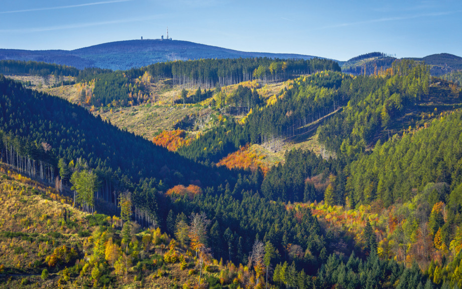 herbstlicher Brocken, Harz