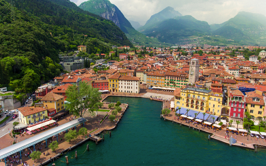 Blick über die Altstadt von Riva del Garda,Reiff,Gardasee Italien